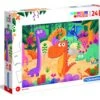 Clementoni Jurassic Friends Maxi Puzzle 24 Pcs -Entertainment Game Store 005125285068
