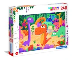 Clementoni Jurassic Friends Maxi Puzzle 24 Pcs
