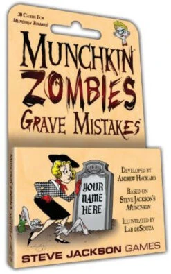 Steve Jackson Games Munchkin Zombies Grave Mistakes