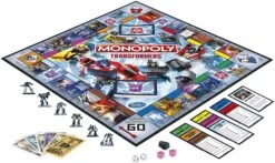 Hasbro Monopoly Transformers -Entertainment Game Store 195166143095 2