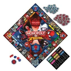 Hasbro Monopoly Spiderman -Entertainment Game Store 195166146294 1