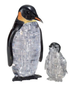 3D Crystal Puzzle - Penguins