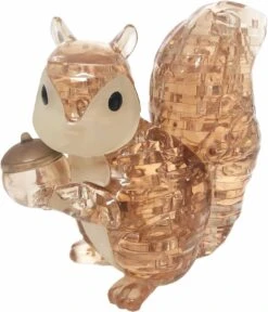 3D Crystal Puzzle - Squirrel