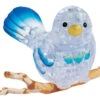 3D Crystal Puzzle - Clear Bird