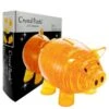 Crystal Puzzle - Delux Piggy Bank Orange 2 Crystal Puzzle - Delux Piggy Bank Orange -Entertainment Game Store 4893718910039
