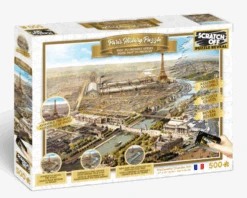 Scratch Off Paris Jigsaw Puzzle 500 Pieces