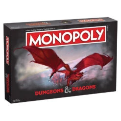 WINNING MOVES Dungeons & Dragons Monopoly