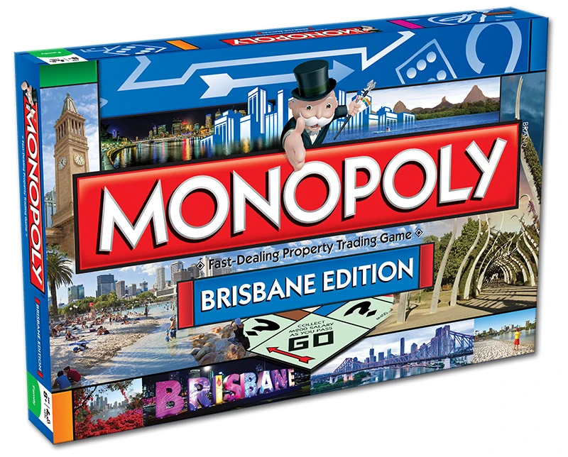 WINNING MOVES Monopoly: Brisbane Edition 4 WINNING MOVES Monopoly: Brisbane Edition - Image 2