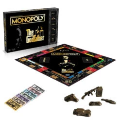 Monopoly The Godfather Edition Board Game -Entertainment Game Store 5053410004620 2