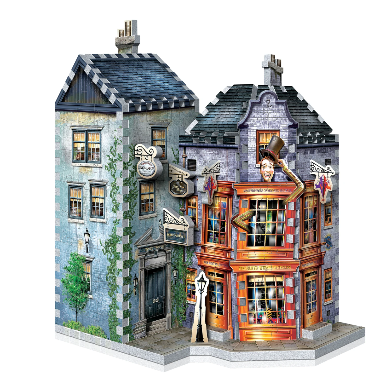 Wrebbit Harry Potter 3D Diagon Alley Weasleys Wizard Wheezes And Daily Prophet 4 Wrebbit Harry Potter 3D Diagon Alley Weasleys Wizard Wheezes And Daily Prophet - Image 2