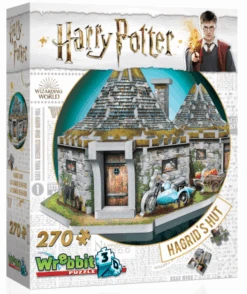 Wrebbit Harry Potter Hagrids Hut 3D Puzzle