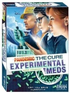 Z-Man Games Pandemic: The Cure - Experimental Meds -Entertainment Game Store 6817067115154 1