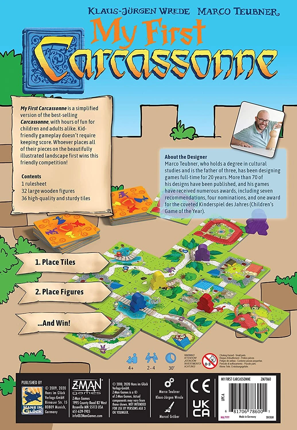Z-Man Games Carcassonne: My First Carcassonne 4 Z-Man Games Carcassonne: My First Carcassonne - Image 2
