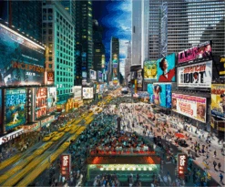 Stephen Wilkes Day To Night Times Square Jigsaw Puzzle (1000)