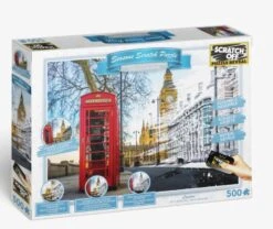 Scratch Off Seasons London Big Ben Jigsaw Puzzle