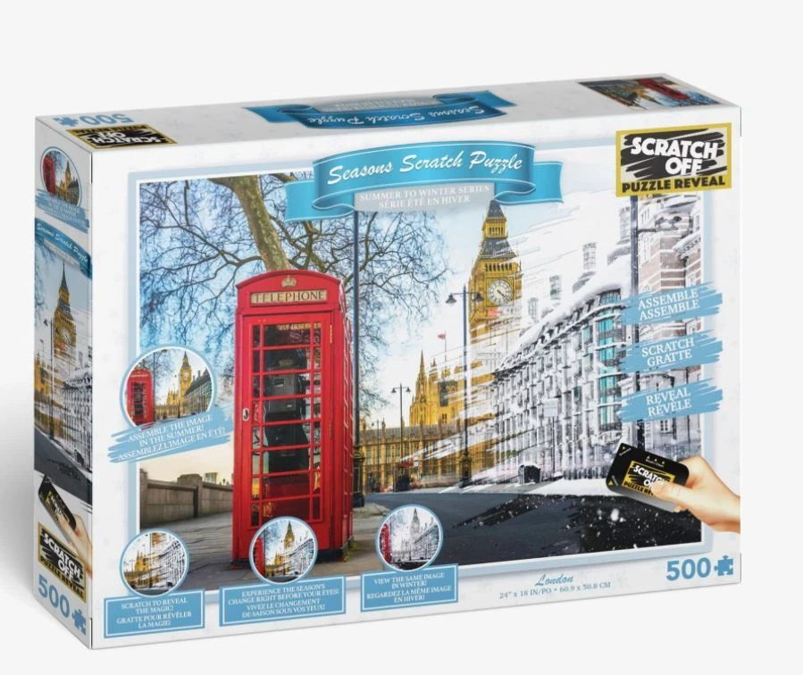Scratch Off Seasons London Big Ben Jigsaw Puzzle 3 Scratch Off Seasons London Big Ben Jigsaw Puzzle