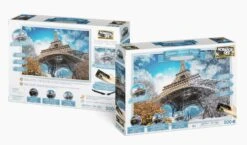 Scratch Off Seasons Eiffel Tower Jigsaw Puzzle -Entertainment Game Store 714832621028 2