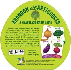 Abandon All Artichokes -Entertainment Game Store 759751002565 2