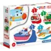 Clementoni Means Of Transport My First Puzzles -Entertainment Game Store 8005125208111