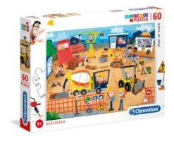 Clementoni Men At Work Jigsaw Puzzle 60 Pieces
