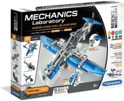Clementoni Mechanics Lab Aeroplanes & Helicopters