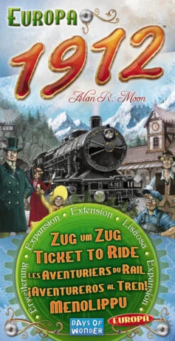 Days Of Wonder Ticket To Ride: Europa 1912 -Entertainment Game Store 824968117712 1