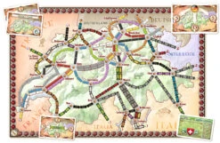 Days Of Wonder Ticket To Ride: India & Switzerland -Entertainment Game Store 824968117743 1