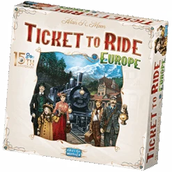 Days Of Wonder Ticket To Ride Europe 15th Anniversary Edition