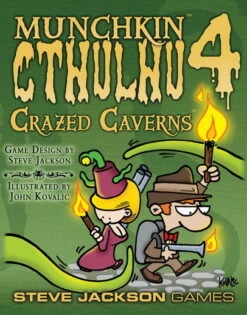 Steve Jackson Games Munchkin Cthulhu 4: Crazed Caverns