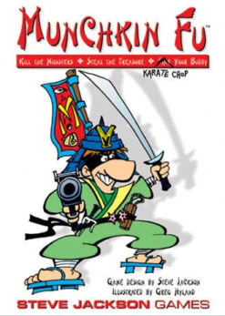 Steve Jackson Games Munchkin Fu -Entertainment Game Store 837654320587 4