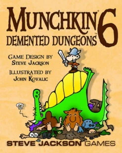 Steve Jackson Games Munchkin 6: Demented Dungeons 5 Steve Jackson Games Munchkin 6: Demented Dungeons -Entertainment Game Store 837654320594 1