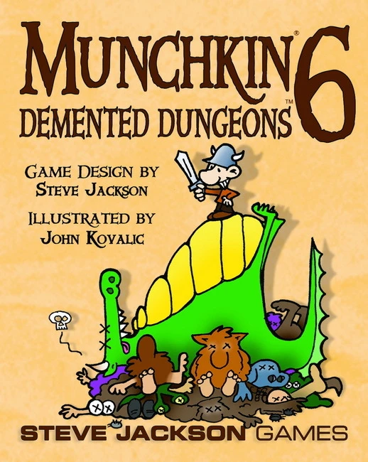 Steve Jackson Games Munchkin 6: Demented Dungeons 3 Steve Jackson Games Munchkin 6: Demented Dungeons