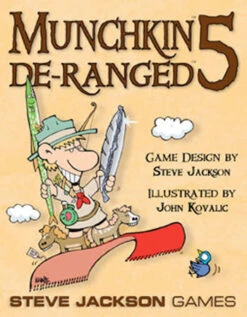 Steve Jackson Games Munchkin 5: De-Ranged -Entertainment Game Store 837654320662 2