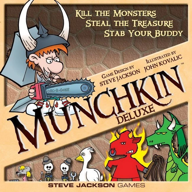 Steve Jackson Games Munchkin Deluxe 4 Steve Jackson Games Munchkin Deluxe - Image 2