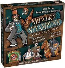 Steve Jackson Games Munchkin Steampunk Deluxe