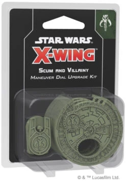 Fantasy Flight Games Star Wars X-Wing Miniatures Game Scum And Villainy Maneuver Dial Upgrade Kit 2nd Edition