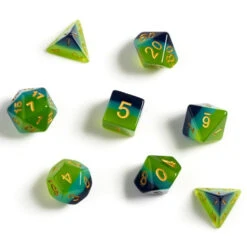 Sirius Green And Blue Dice
