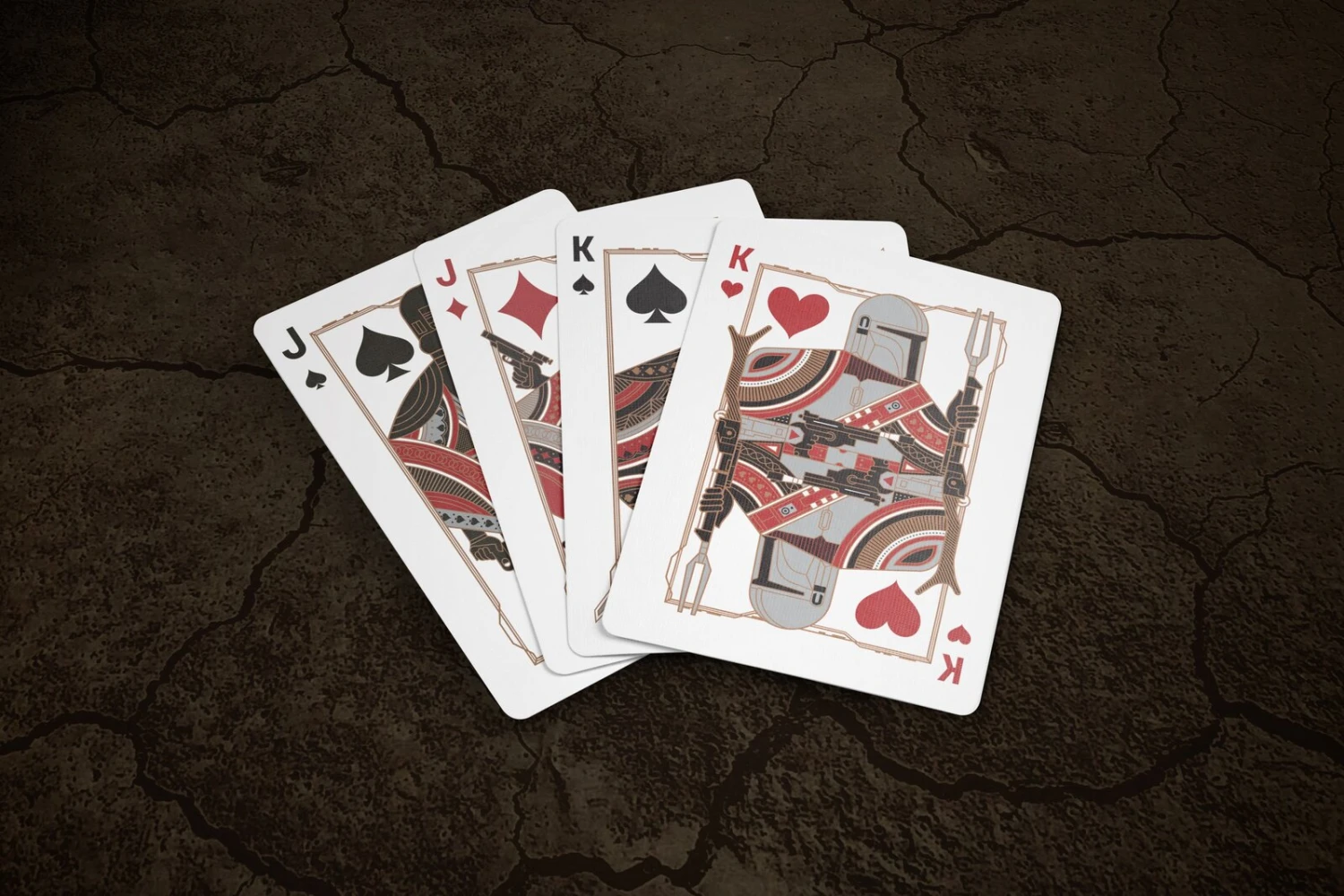Premium Mandalorian Playing Cards 7 Premium Mandalorian Playing Cards - Image 5