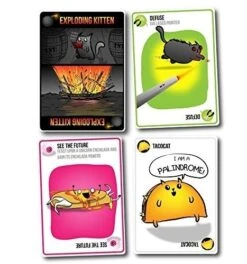 Exploding Kittens -Entertainment Game Store 852131006020 1