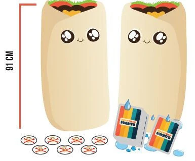 EXPLODING KITTENS Throw Throw Burrito Extreme Outdoor Edition 4 EXPLODING KITTENS Throw Throw Burrito Extreme Outdoor Edition - Image 2