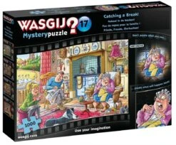 Wasgij Mystery Puzzle 17 - Catching A Break! (1000pc)