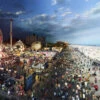 Stephen Wilkes Day & Night Coney Island, Boardwalk Jigsaw Puzzle 1000 Pieces