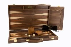 Dal Rossi Backgammon Walnut 15"