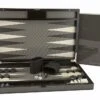 Dal Rossi Carbon Fibre Finish Backgammon 18" -Entertainment Game Store K1214DR