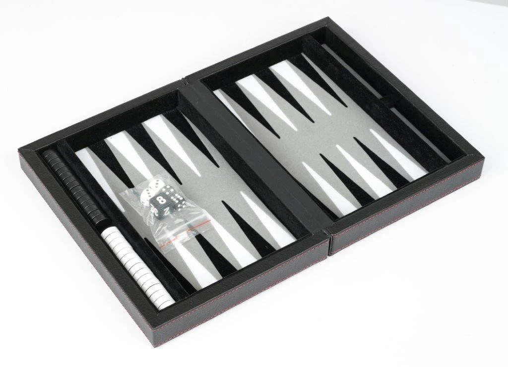 Dal Rossi Travel Backgammon 9" 3 Dal Rossi Travel Backgammon 9"