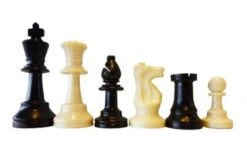 Tournament Chess Set 95mm Weighted Pieces With Folding Board