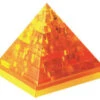 3D Crystal Puzzle - Golden Pyramid