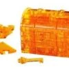 3D Crystal Puzzle - Golden Treasure Chest