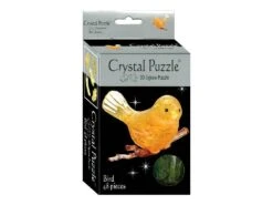 3D Crystal Puzzle - Yellow Bird