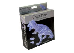 3D Crystal Puzzle - Clear T-Rex